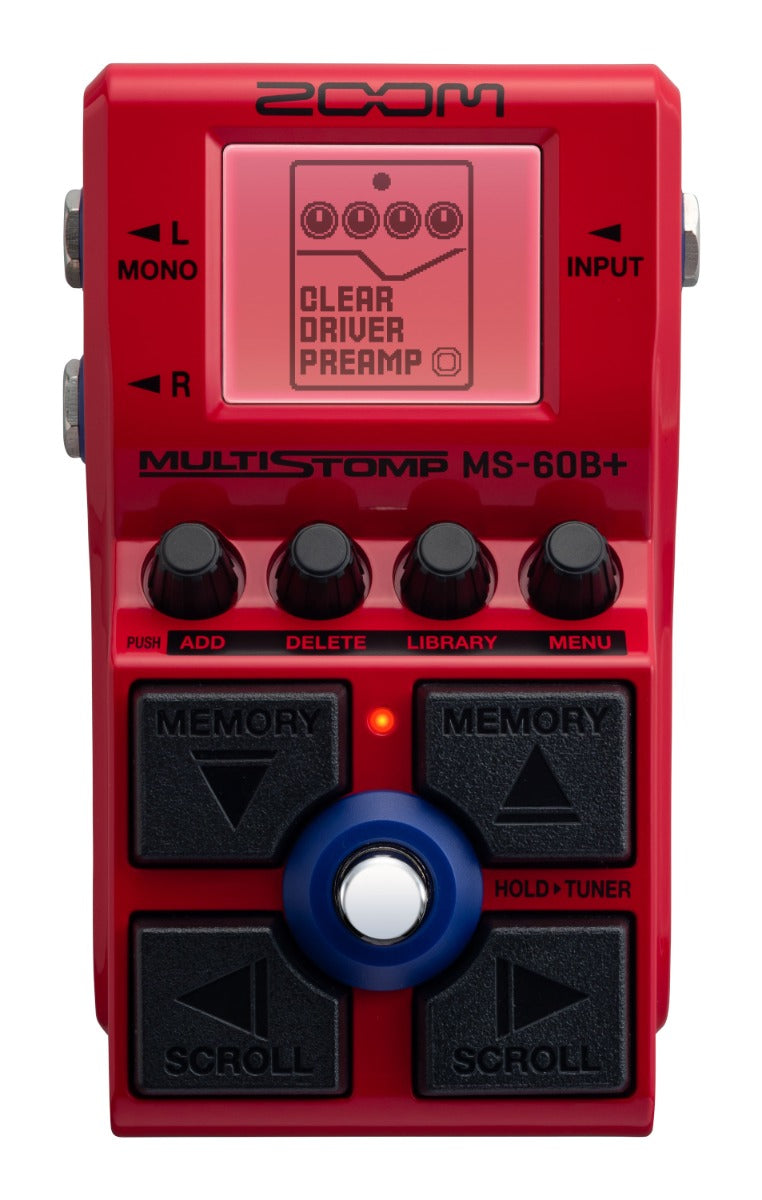 Zoom MS-60B+  Pedale Multieffetto per Basso New