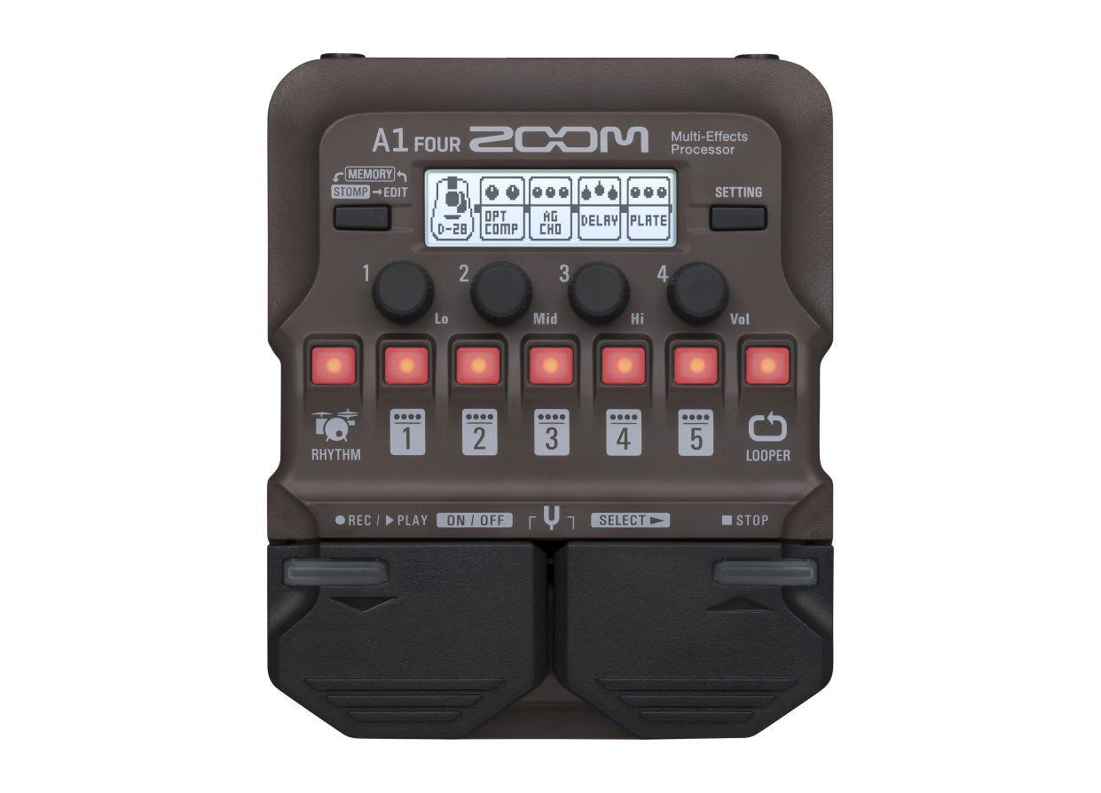 Zoom A1 FOUR - multieffetto per chitarra acustica