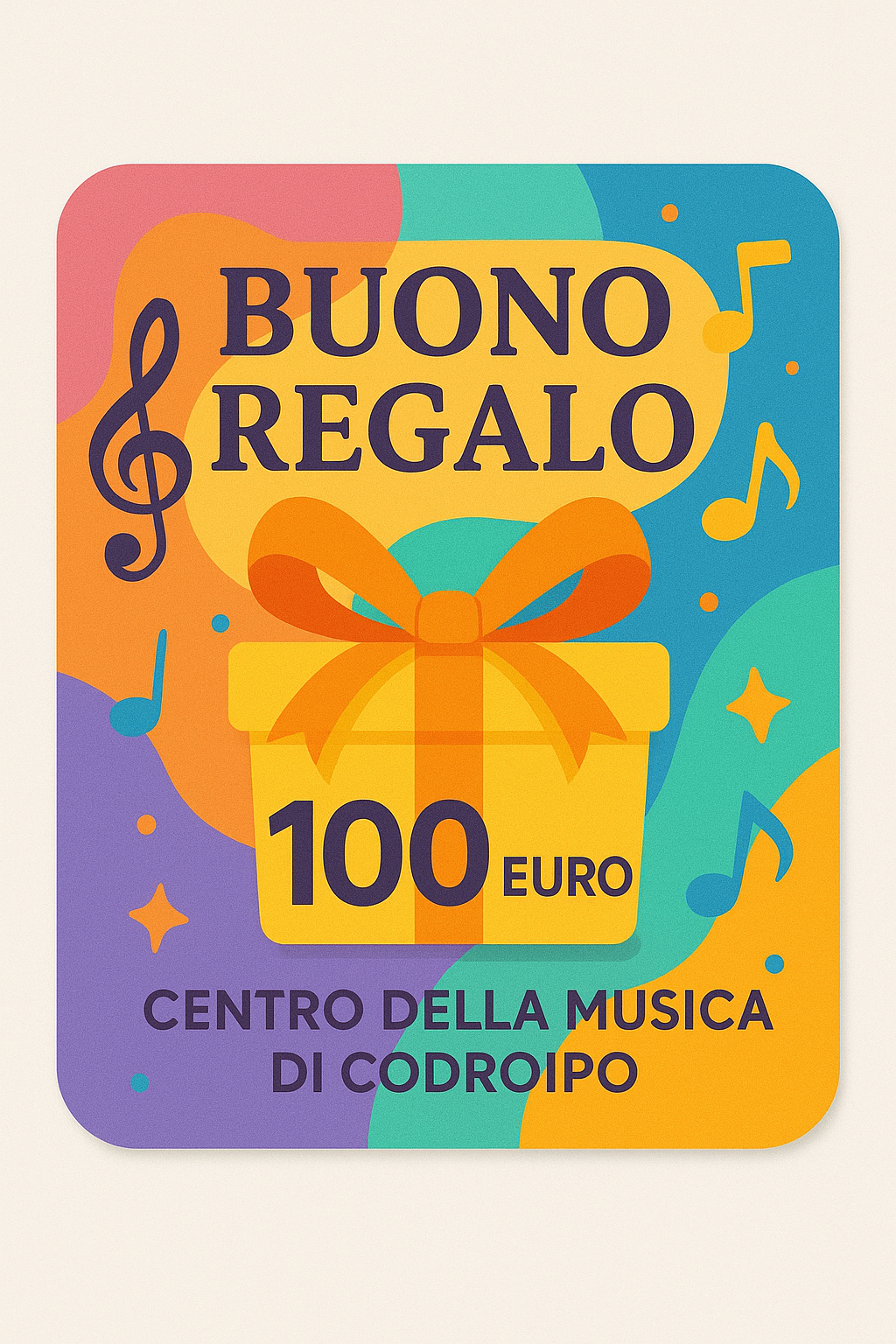 Buono Regalo Gift Card Centro della Musica