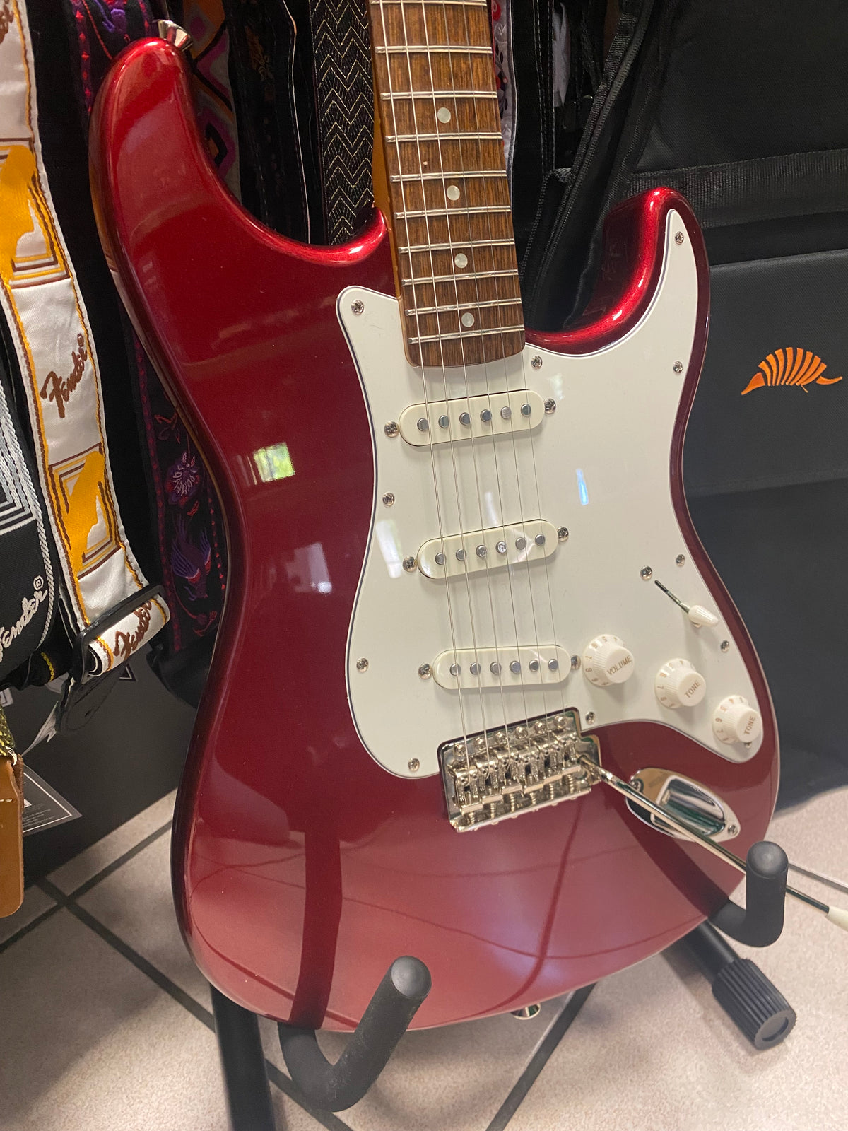 Fender Squier Classic Vibe 60s Stratocaster usata con borsa