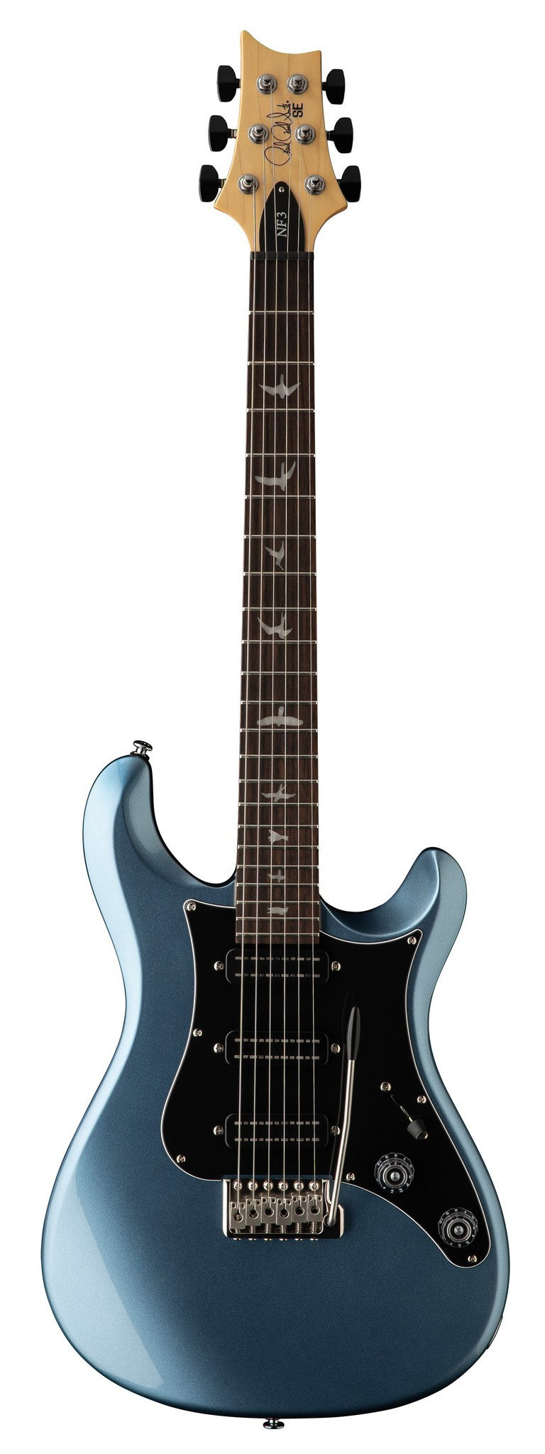 PRS SE NF3 ROSEWOOD FB-IM Ice Blue Metallic