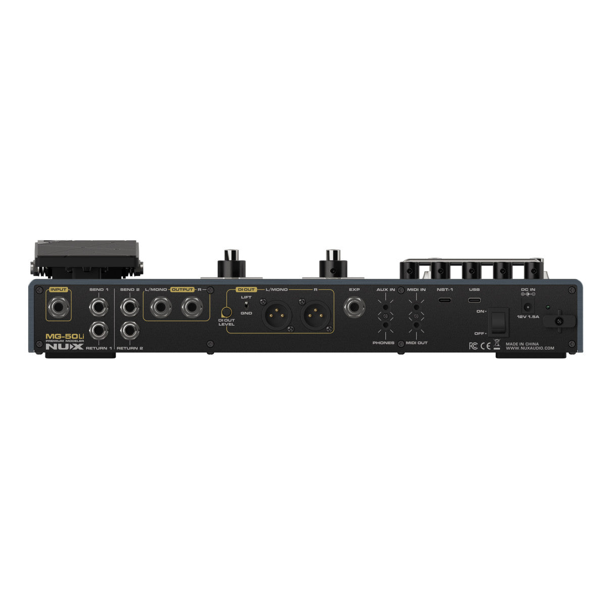 NUX MG-50li DB Modeler & Profiler con batteria al litio (versione Dark Blue)