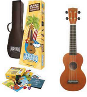 Mahalo Ukulele Rainbow Kit Natural