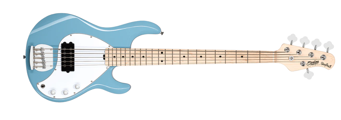 Sterlin By Music Man RAY5 Chopper Blue