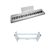 E-CHORD DP-1 White Pianoforte Digitale con Supporto