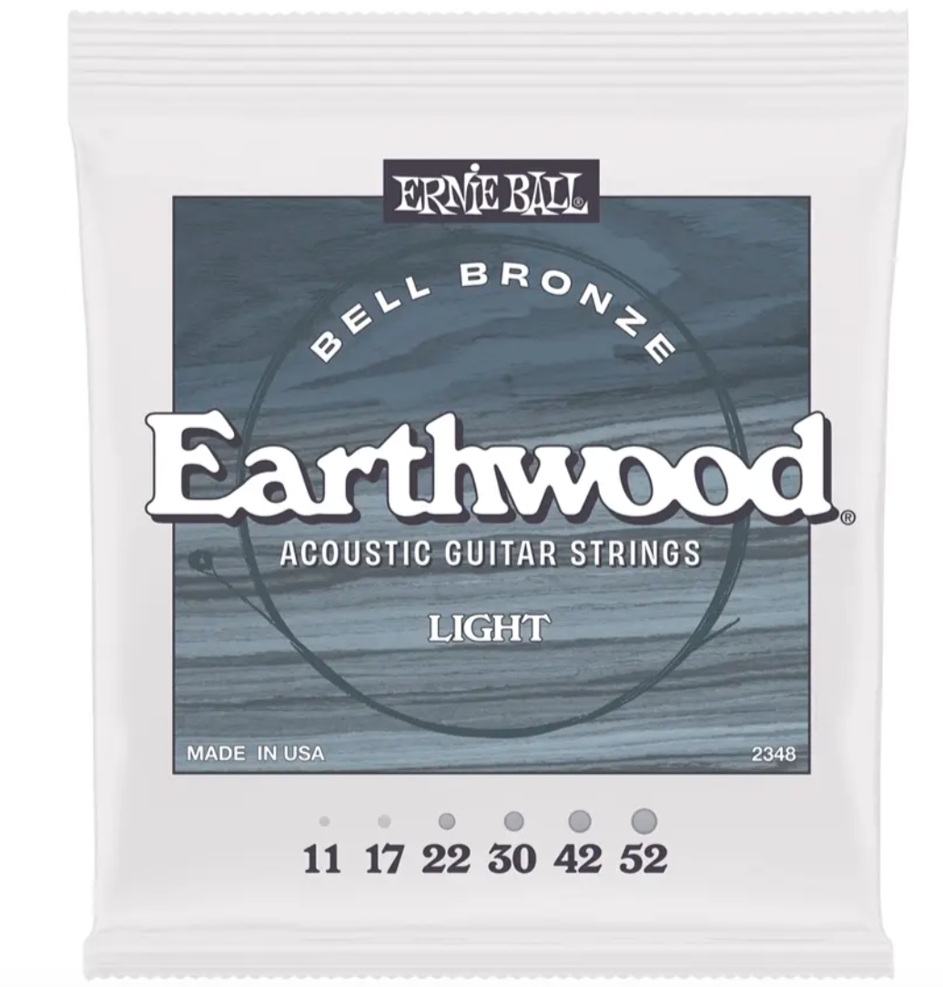 Ernie Ball 2348 Earthwood Bell Bronze Acoustic Light 11-52