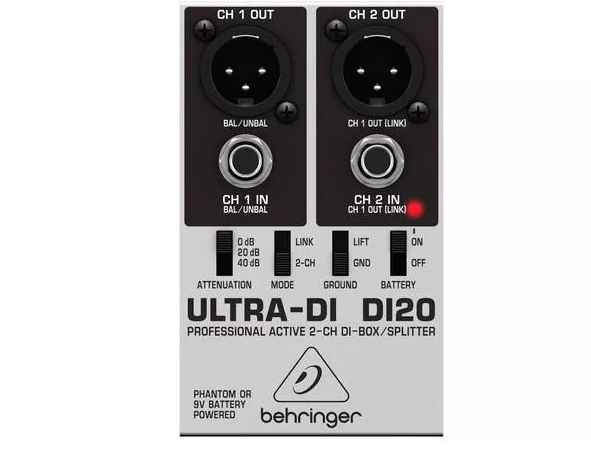 BEHRINGER DI20 Ultra-DI Pro