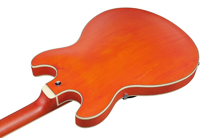 Ibanez AS73 TTF Transparent Tangerine Flat