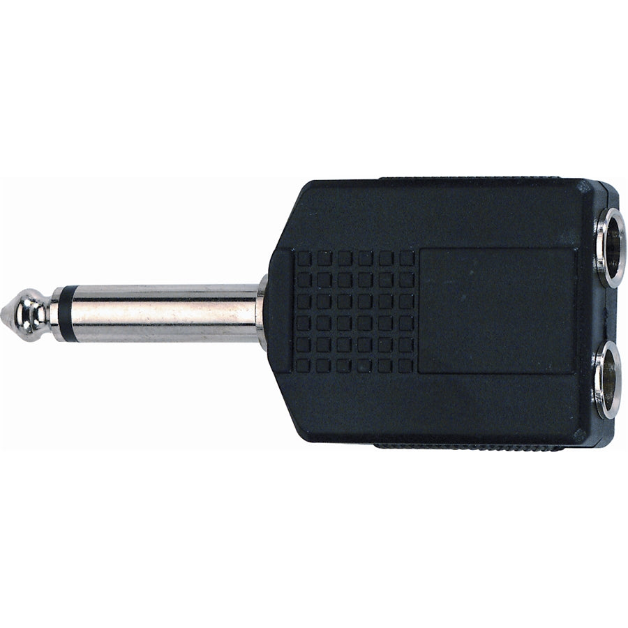 QUIK LOK  AD/72 ADATTATORE AUDIO 2 JACK FEMMINA/JACK