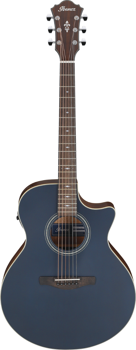 Ibanez AE100DBF Dark Tide Blue Flat