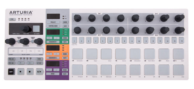 Arturia Beatstep Pro Superficie di controllo e step-sequencer