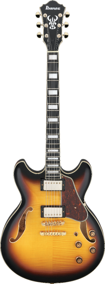 Ibanez AS93FMAYS Antique Yellow Sunburst