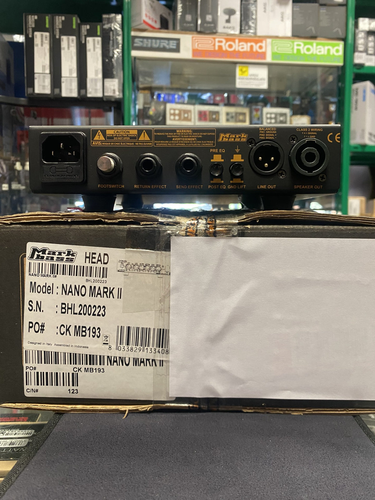 MARKBASS Nano Mark II Usata
