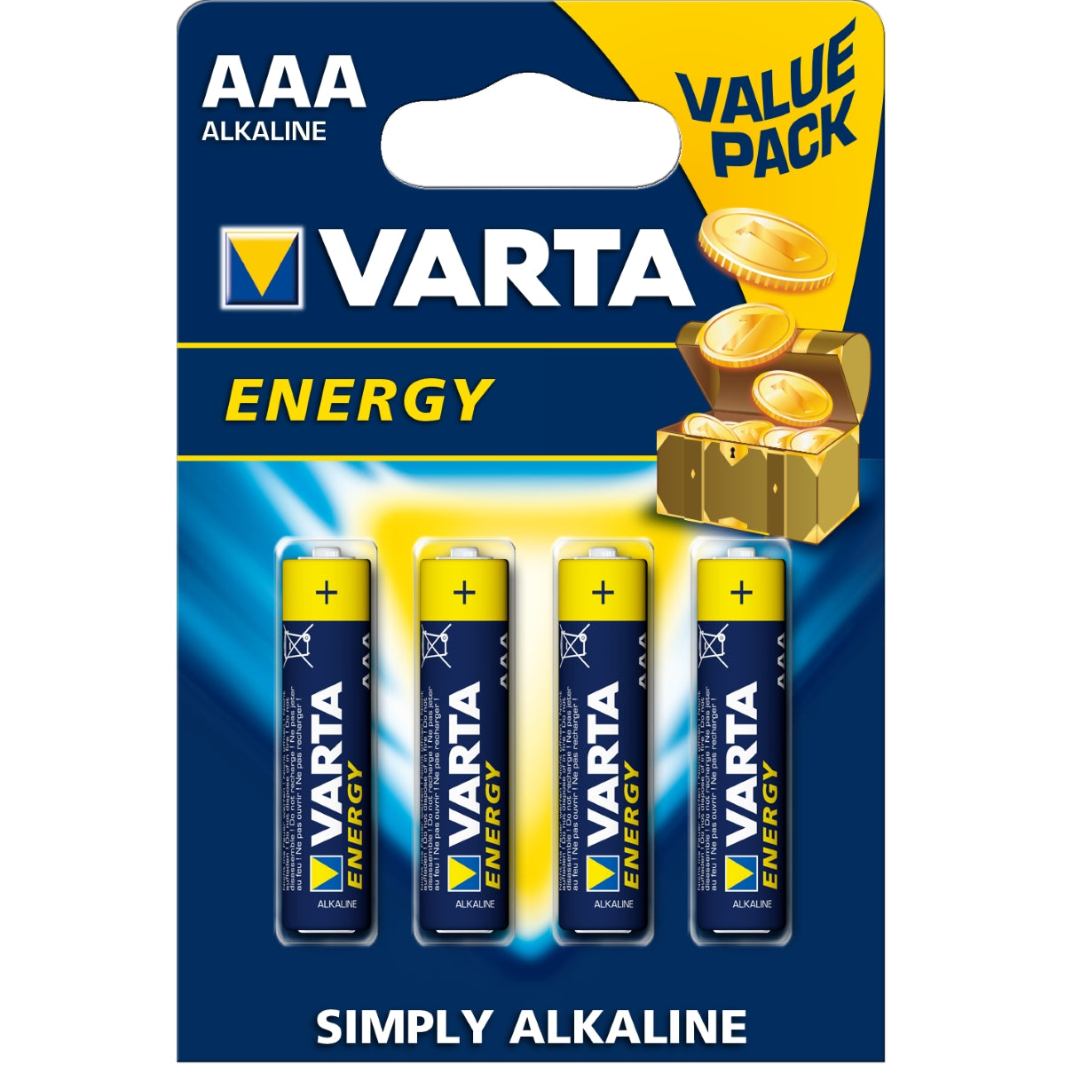 VARTA 04103229414 Batteria Alcalina AAA Ministilo
