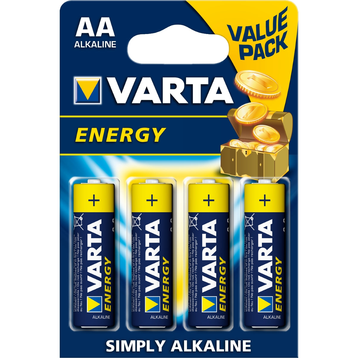 VARTA 04106229414 AA Batteria Alcalina AA Stilo