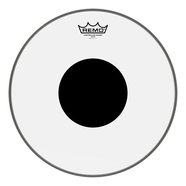 PELLE REMO W.K. CONTROL SOUND TRASPARENTE DA 6" Black Dot