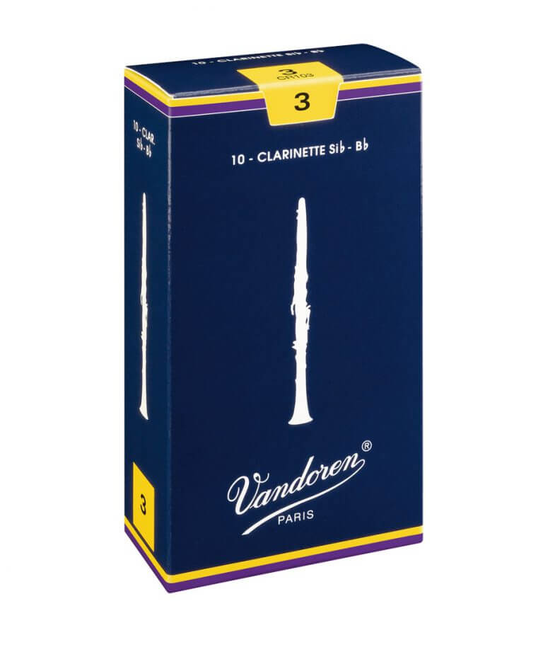 VANDOREN SCATOLA 10 ANCE PER CLARINETTO SIb DA 3