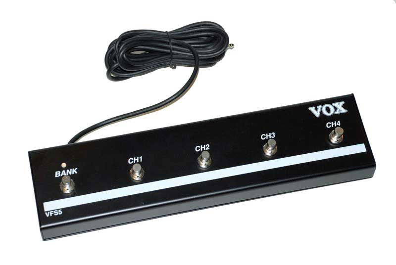 VOX VFS5 Footswitch per amplificatori serie VT+