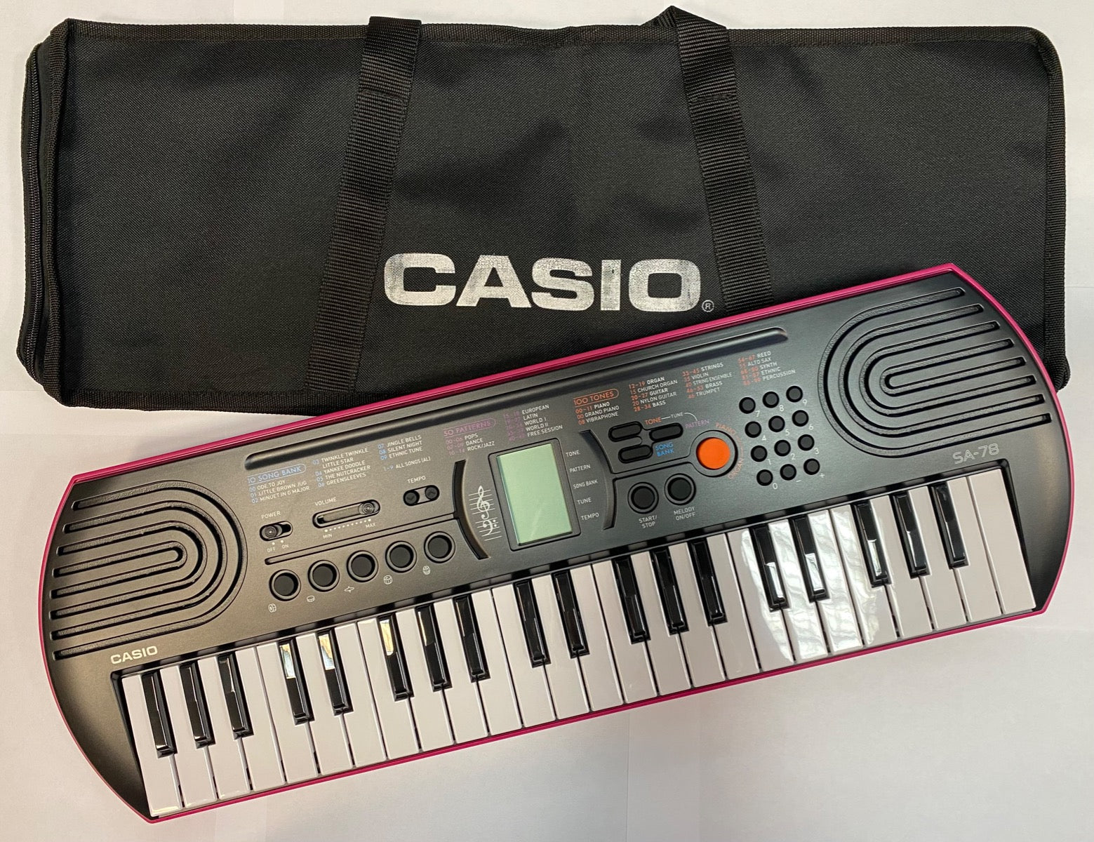 CASIO SA-78 Tastiera con 44 Minitasti con Borsa