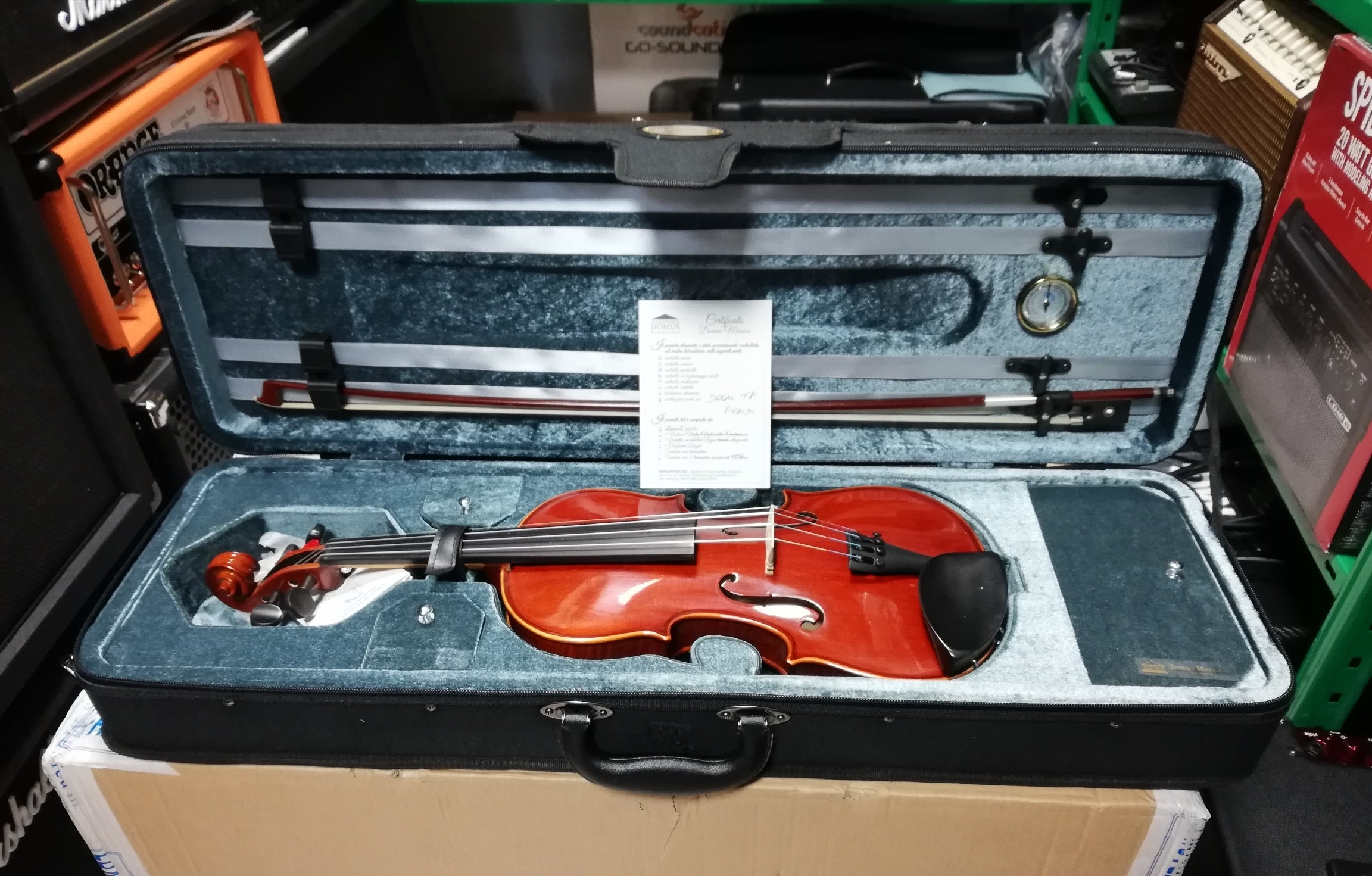 Stentor Conservatoire II VL1400 Violino 4/4 con custodia ed arco