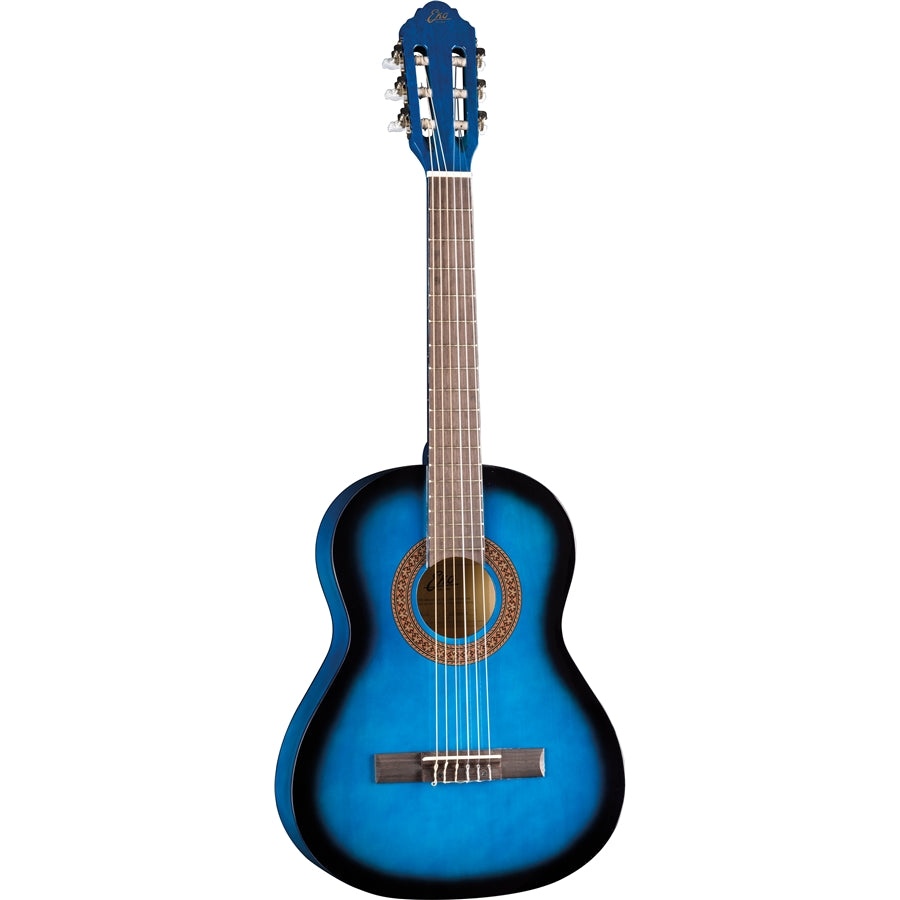 Eko Guitars - CS-5 Blue Burst Classica 3/4