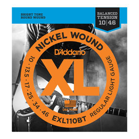 D'ADDARIO EXL110BT D'ADDARIO Nickel Wound Regular Light, 10-46