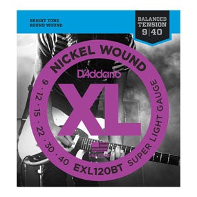 D'ADDARIO EXL120BT Nickel Wound Super Light, 09-40