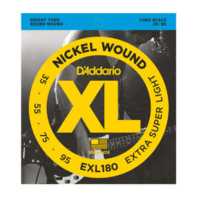 D'Addario EXL180 Bass Extra Super Soft/Long String Set
