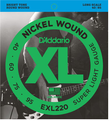 D'ADDARIO EXL220 CORDE BASSO