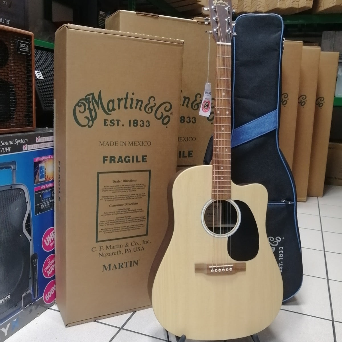 Martin DC-X2E-03 Abete/Palissandro X Series