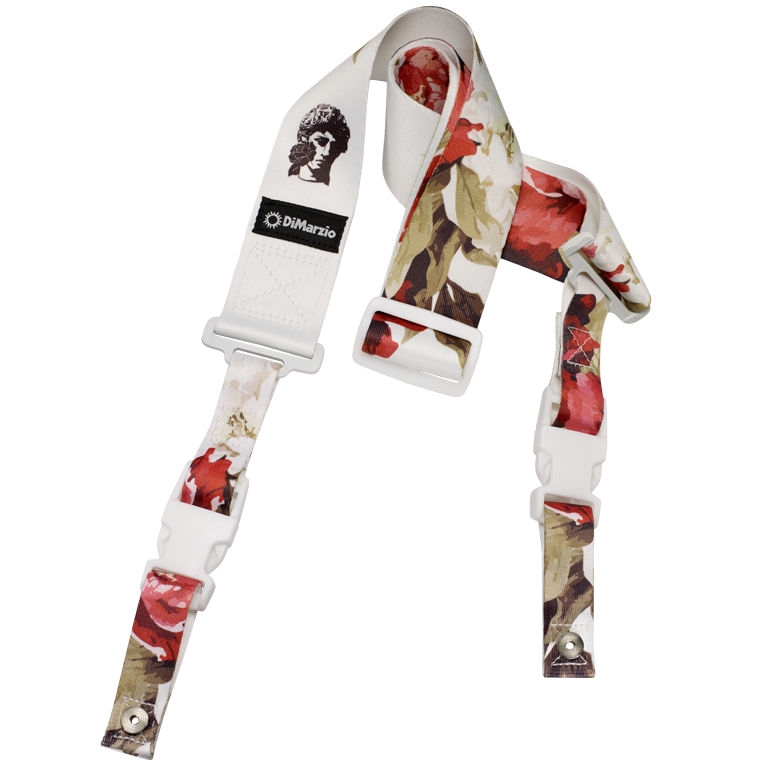 DiMarzio DD2247 Polyphia Signature - ClipLock - Floral Muse White