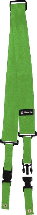 DIMARZIO DD2200GN Nylon ClipLock - verde neon Tracolla