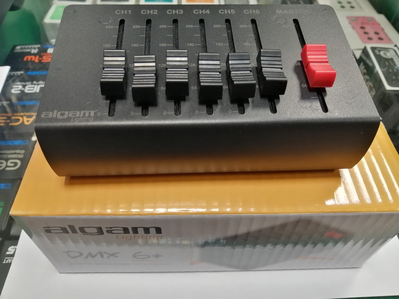 ALGAM LIGHTING - DMX 6+ CONTROLLER DMX 6 CANALI Usato negozio