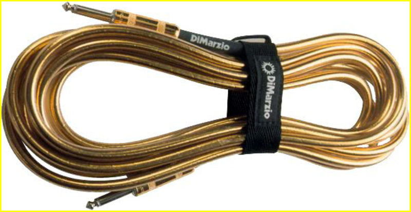 DIMARZIO EP1715SSGM - 4,5m - dorato CAVO CHITARRA