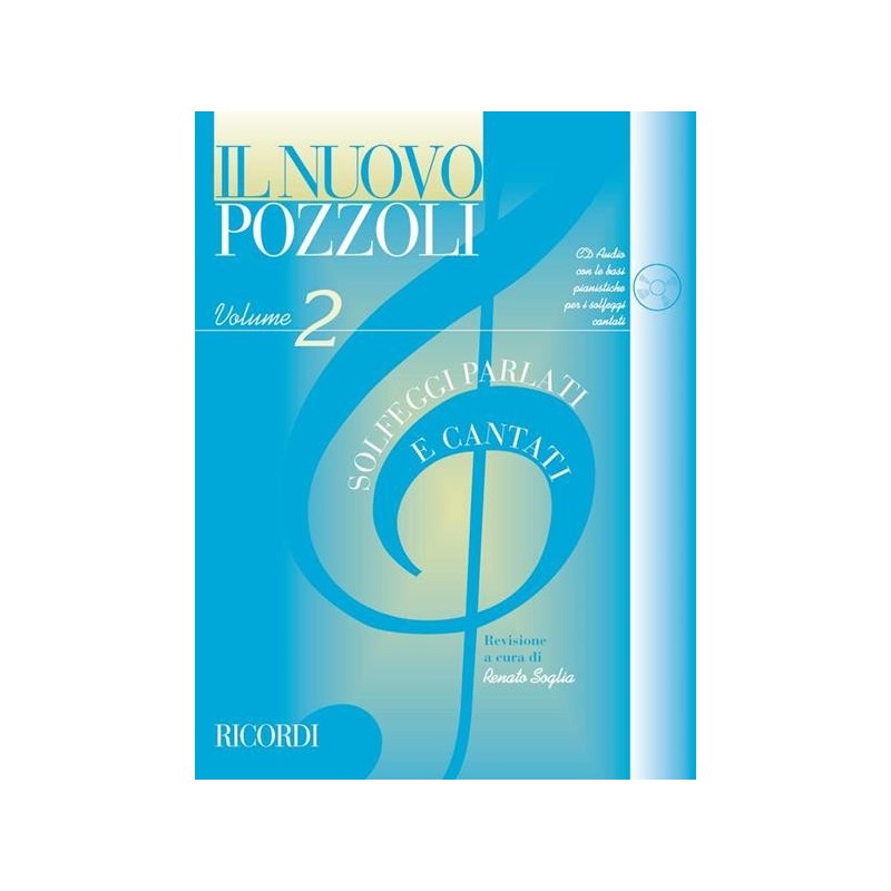 IL NUOVO POZZOLI - SOLFEGGI PARLATI E CANTATI VOL. 2 + CD