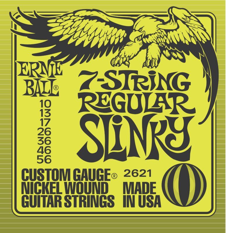 ERNIE BALL 2621 - 7-String Regular Slinky