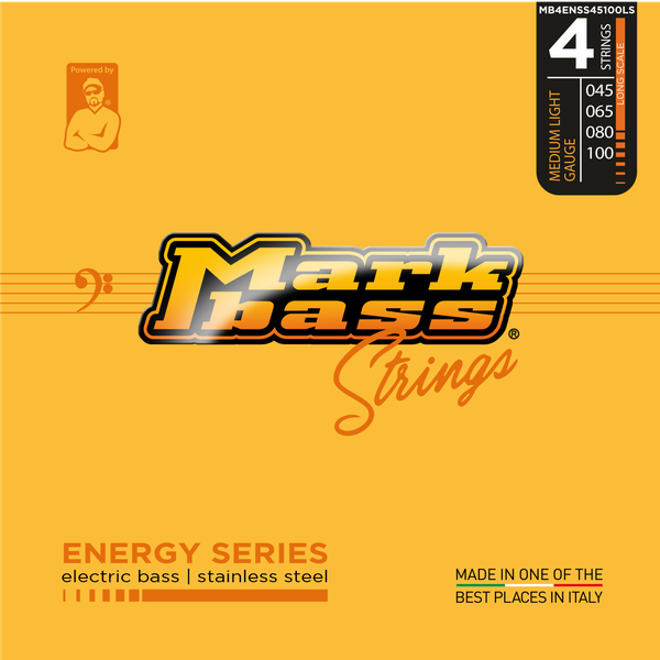 MARKBASS MB4ENSS45100LS electric bass stainless steel - 045 065 080 100