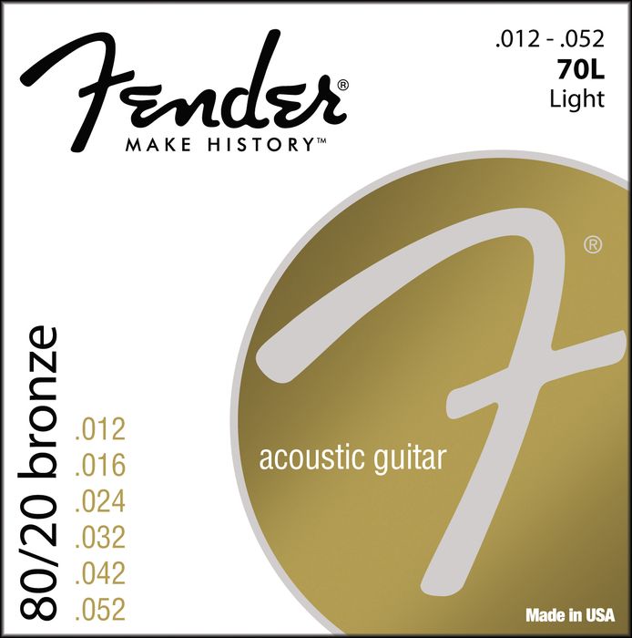 FENDER 70L 80/20 BRONZE