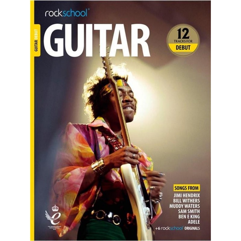 Rockschool Guitar Debut (2018) - 12 TRACKS + audio online - Chitarra
