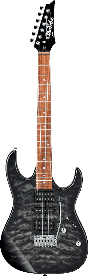 IBANEZ GRX70QA-TKS Tasparent Black Sunburst