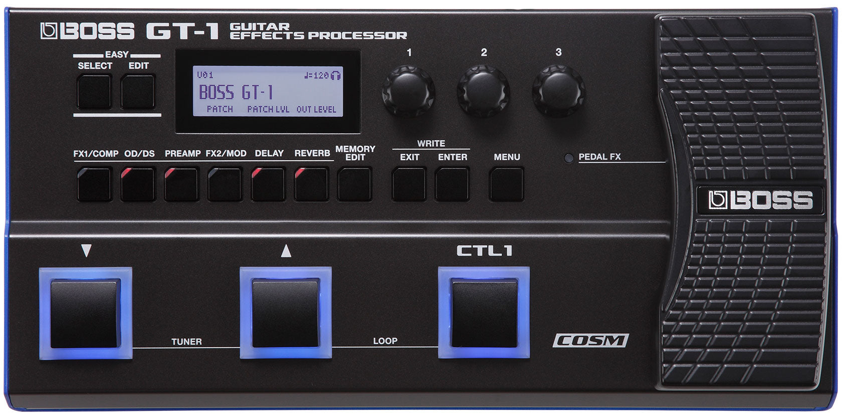 Boss GT1 Processore Effetti per Chitarra