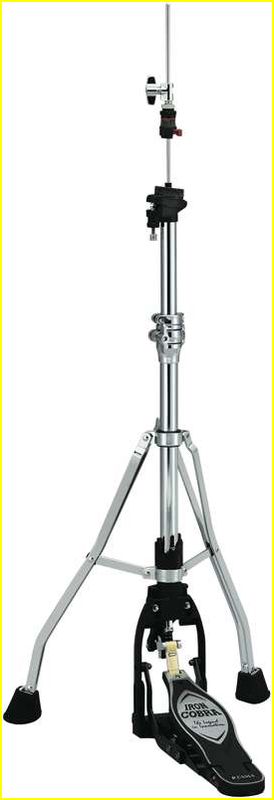 Tama HH905D - asta hi-hat Iron Cobra Lever Glide - gamba doppia - a cinghia