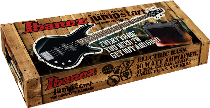 IBANEZ IJSR190-BK Jumpstart - nero - kit con amplificatore