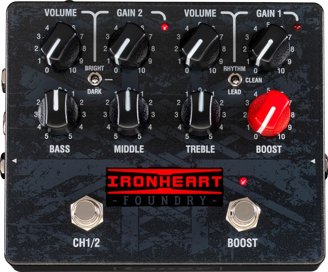 LANEY LRF-loudpedal - Amplificatore Per Chitarra A Due Canali In Formato Pedal