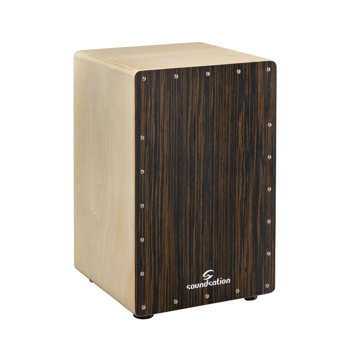 SOUNDSATION ESO-10-EB Snare Cajòn in tiglio serie ESOTONE finitura Ebony con borsa