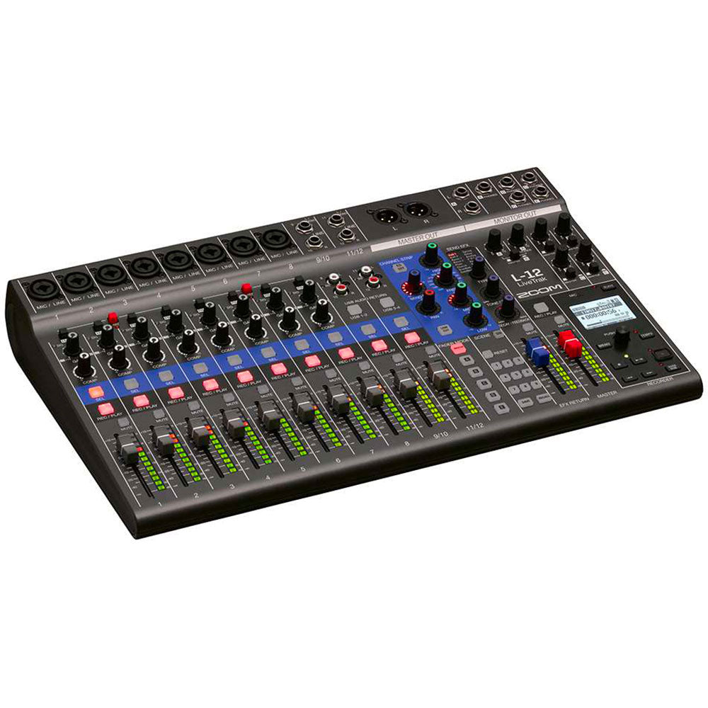 Zoom L-12 - Mixer digitale 12 canali -recorder e interfaccia audio