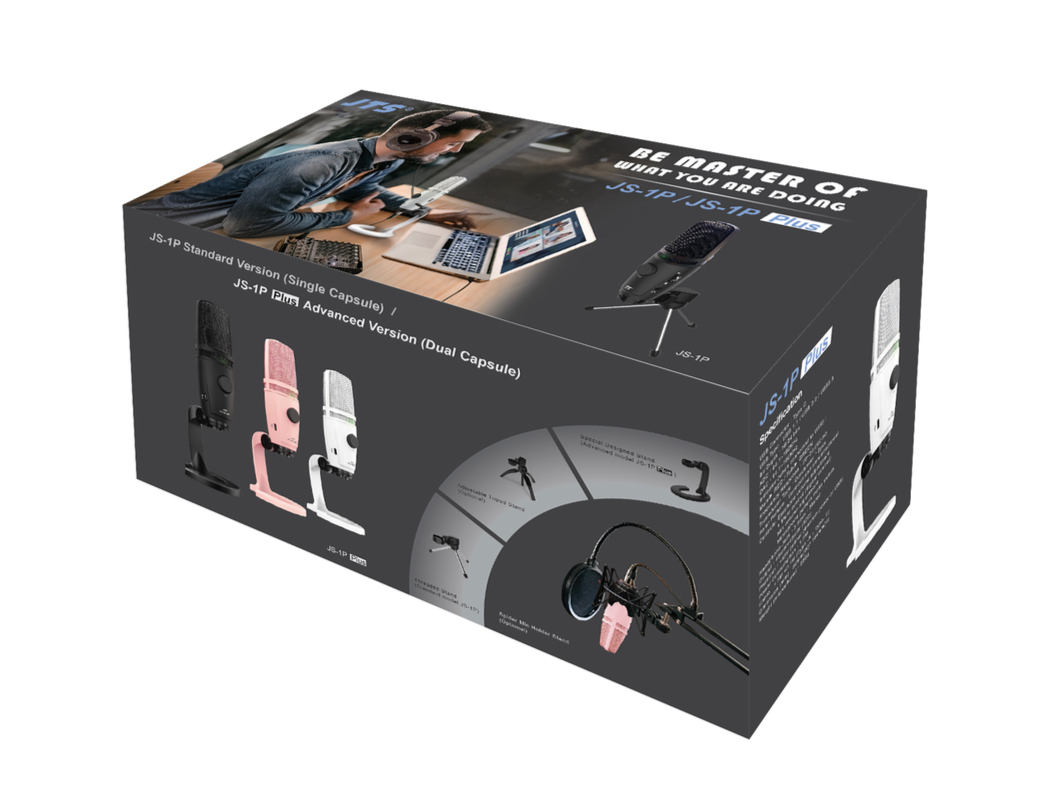 JTS JS-1P Microfono a condensatore USB