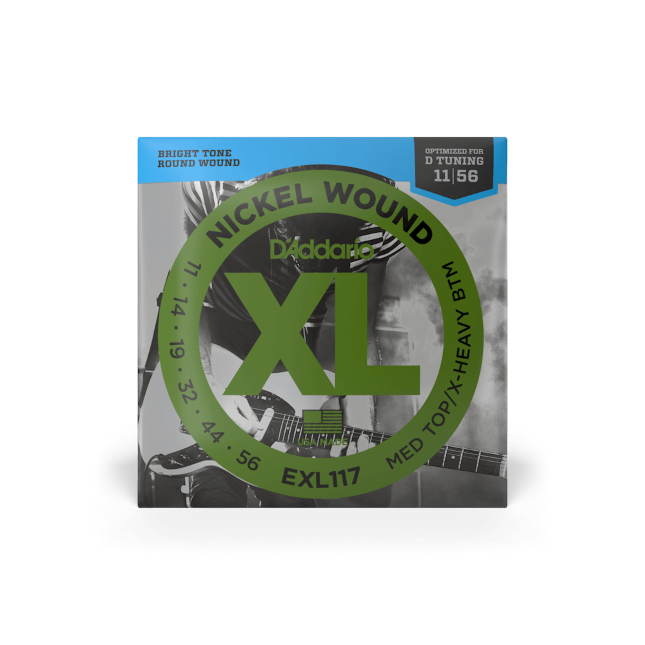 D'ADDARIO EXL117 Medium Top/Extra-Heavy Bottom