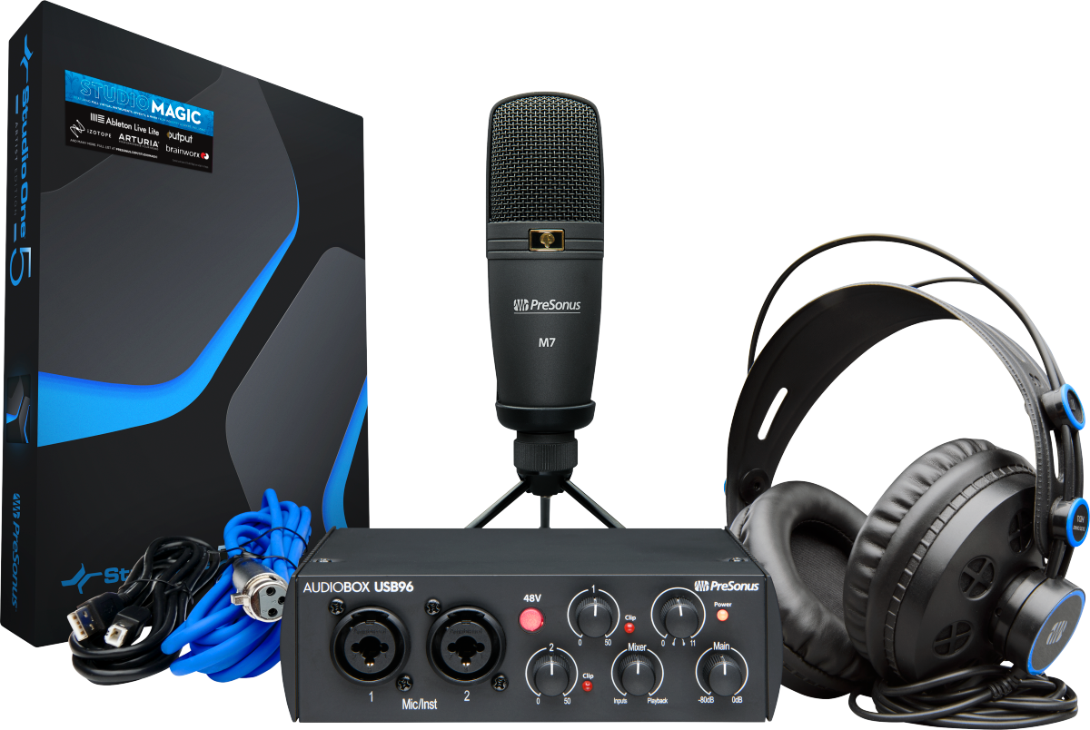 PreSonus  AudioBox USB 96K Studio - 25th Anniversary Edition, Black,