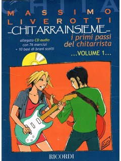 MASSIMO LIVEROTTI - CHITARRA INSIEME VOL. 1 + CD